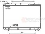 Van Wezel 81002102 радиатор, охлаждение двигателя на SSANGYONG KORANDO (KJ)