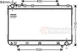 Van Wezel 81002109 радиатор, охлаждение двигателя на SSANGYONG KORANDO (KJ)