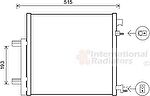 Van Wezel 81005140 конденсатор, кондиционер на CHEVROLET SPARK (M300)
