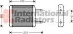 Van Wezel 81006024 теплообменник, отопление салона на DAEWOO MATIZ (KLYA)