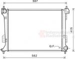 Van Wezel 82002302 радиатор, охлаждение двигателя на HYUNDAI i20 (PB, PBT)