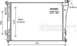 Van Wezel 82002306 радиатор, охлаждение двигателя на HYUNDAI i40 CW (VF)