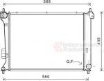Van Wezel 82002309 радиатор, охлаждение двигателя на HYUNDAI i20 (PB, PBT)