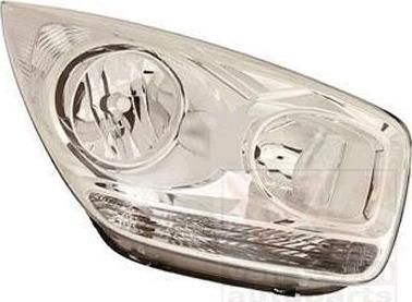 Van Wezel 8335962M основная фара на KIA VENGA (YN)