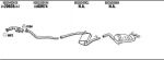 WALKER AD25197B система выпуска ог на AUDI A4 Avant (8ED, B7)