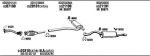 WALKER ADH05306 система выпуска ог на AUDI A4 Avant (8D5, B5)