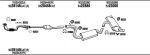 WALKER ADK017578AA система выпуска ог на AUDI A3 (8P1)