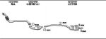 WALKER BW32546A система выпуска ог на 3 (E36)