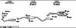 WALKER FO31522 система выпуска ог на FORD ESCORT VII седан (GAL, AFL)