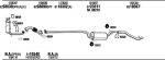 WALKER FOH18956BA система выпуска ог на FORD FOCUS II седан (DA_)