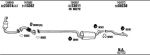 WALKER FOH22528 система выпуска ог на FORD C-MAX (DM2)