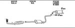 WALKER HY55004 система выпуска ог на HYUNDAI GETZ (TB)