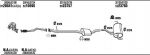 WALKER NIK019888AB система выпуска ог на NISSAN QASHQAI / QASHQAI +2 (J10, JJ10)