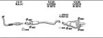 WALKER OP45346 система выпуска ог на OPEL ASTRA G седан (F69_)