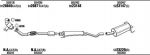 WALKER OPH18301A система выпуска ог на OPEL ASTRA H GTC (L08)