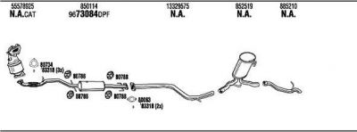 WALKER OPK000992BB система выпуска ог на OPEL ASTRA J Sports Tourer