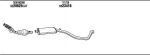 WALKER PEH16677 система выпуска ог на PEUGEOT 206 SW (2E/K)