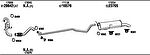 WALKER PEH23383A система выпуска ог на PEUGEOT 308 (4A_, 4C_)