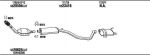 WALKER PET16677 система выпуска ог на PEUGEOT 206 SW (2E/K)