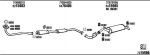 WALKER RE57009 система выпуска ог на RENAULT CLIO I (B/C57_, 5/357_)