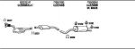 WALKER REH11490BB система выпуска ог на RENAULT MEGANE I Cabriolet (EA0/1_)