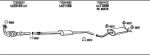 WALKER RET05653 система выпуска ог на RENAULT MEGANE Scenic (JA0/1_)