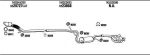 WALKER SK61044B система выпуска ог на SKODA OCTAVIA Combi (1Z5)