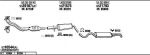 WALKER SKH09515 система выпуска ог на SKODA OCTAVIA Combi (1U5)