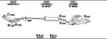WALKER VOT16079 система выпуска ог на VOLVO S80 I (TS, XY)