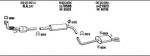 WALKER VW20562 система выпуска ог на VW POLO CLASSIC (6KV2)