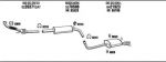 WALKER VW20565 система выпуска ог на VW POLO CLASSIC (6KV2)