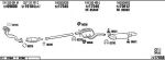 WALKER VW23008 система выпуска ог на VW GOLF III (1H1)