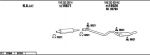 WALKER VW36144 система выпуска ог на VW GOLF III (1H1)