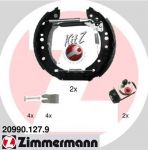 Zimmermann 20990.127.9 комплект тормозных колодок на SMART FORFOUR (454)