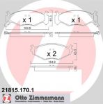 Zimmermann 21815.170.1 комплект тормозных колодок, дисковый тормоз на CHRYSLER SARATOGA