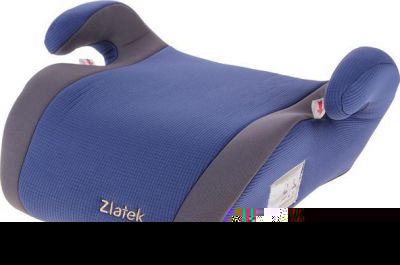 ZLATEK CLIPPER КРЕС0180 Кресло-бустер детское автомобильное группа 3 от 22кг до 36кг синее