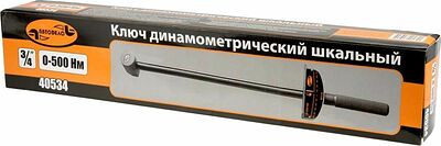 АвтоDело 40534 ключ динамометрический шкальный 3/4