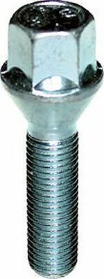 Bimecc B34 колёсный болт M12×1,5×39, CH17, конус 60°, цинк