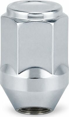 Bimecc D9 гайка M12×1,25, 34 мм, CH21, конус 60°, белый цинк