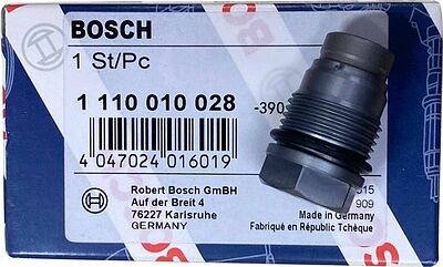 Bosch 1 110 010 028 клапан ограничения давления Common Rail MAN, Volvo, Renault Trucks, Cummins