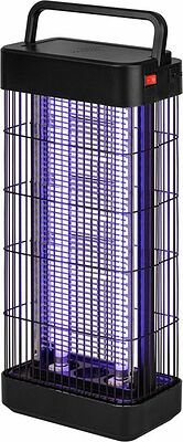 ЧЕТЫРЕ СЕЗОНА 71-0186-F Антимоскитная лампа вертикальная S 80м², 2х10Вт/220В ЧЕТЫРЕ СЕЗОНА