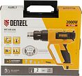 Denzel 28007 фен технический HG-2000E, 2000 Вт, 50–650 °C, LCD-дисплей