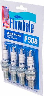 Finwhale F508 комплект свечей зажигания M14×1,25, зазор 0,7 мм, 4 шт.
