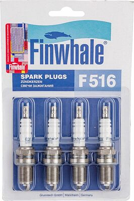 Finwhale F516 свечи зажигания M14×1,25, зазор 1,1 мм, 4 шт.