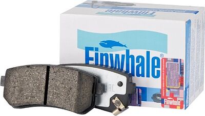 FINWHALE V1025 Колодки тормозные дисковые задние kia cee d i1.4