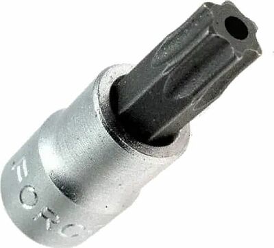 FORCE 3273230 головка-бита TORX с отверстием T30H, 1/4