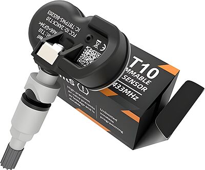 Foxwell T10MSV 127667 сменный металлический вентиль TPMS для датчика T10, серебристый