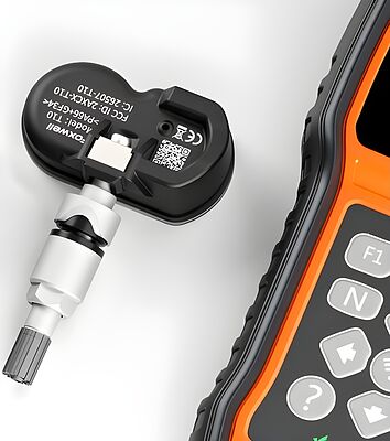 Foxwell T10MSV 127667 сменный металлический вентиль TPMS для датчика T10, серебристый