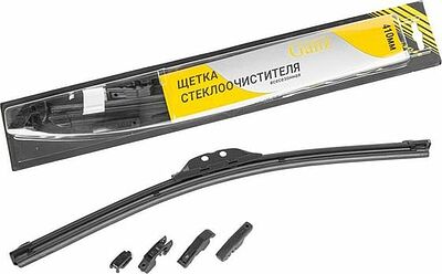 Ganz GIS01015 бескаркасная щётка стеклоочистителя 410 мм (16″), 8 адаптеров