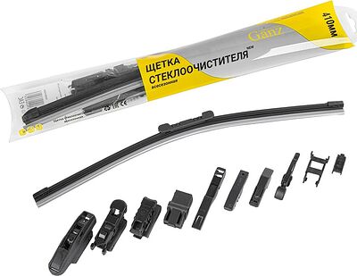 GANZ Щетка стеклоочистителя бескаркасная NEW 410mm (GIS01029)